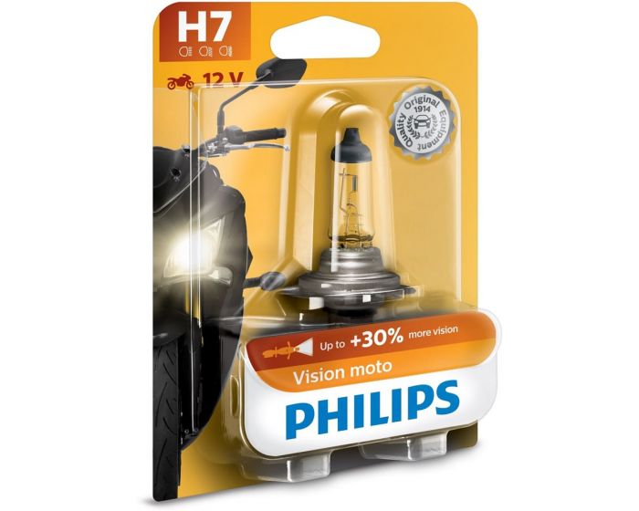 Lampe-halogène-12V-H7-Vision-Moto,-1-p.-blister