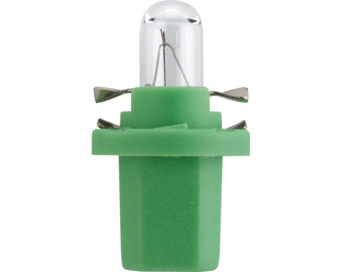 Lampe-bax-12V-B8,5d-2-Watt-vert-10p.